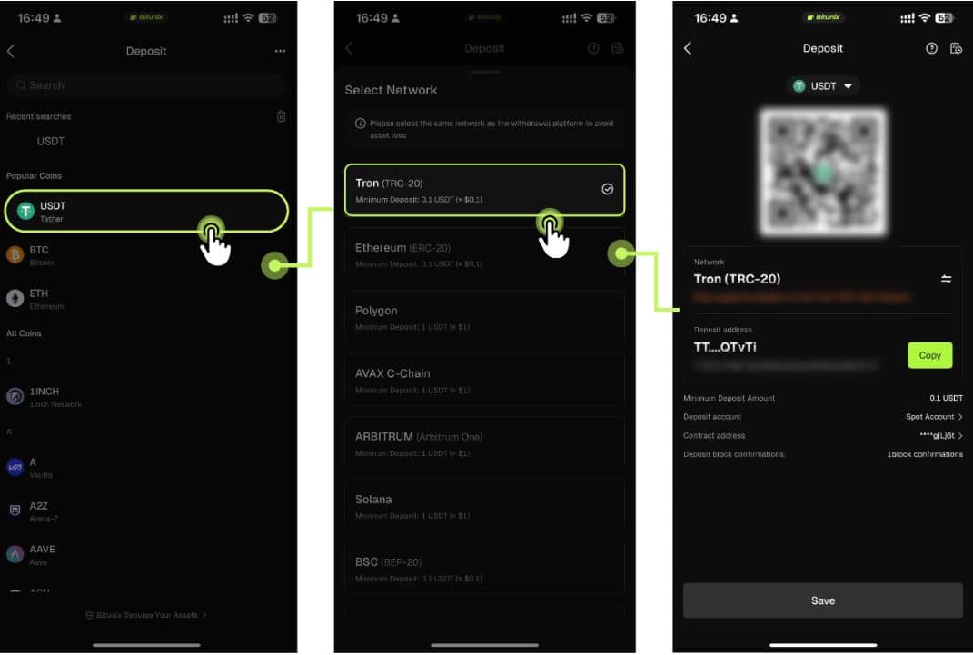 bitunix deposit 2